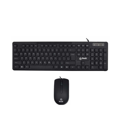 COMBO TECLADO Y MOUSE USB A