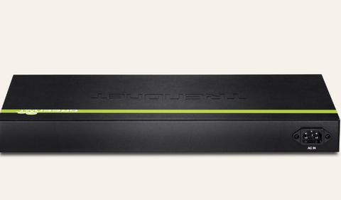 Switch PoE+ web smart Gigabit de 28 puertos