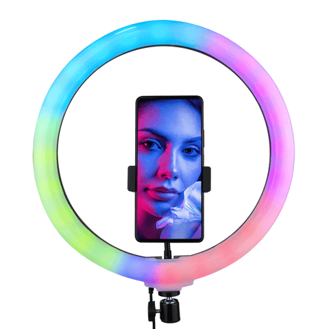 ARO DE LUZ RGB + TRIPODE
