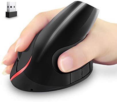 Mouse Vertical inalámbrico JAL-801