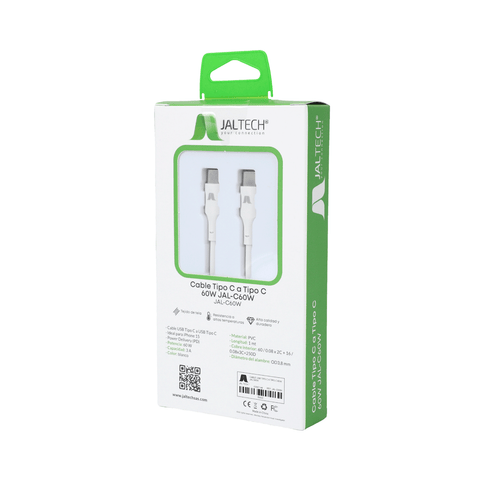 CABLE TIPO C A TIPO C 60W