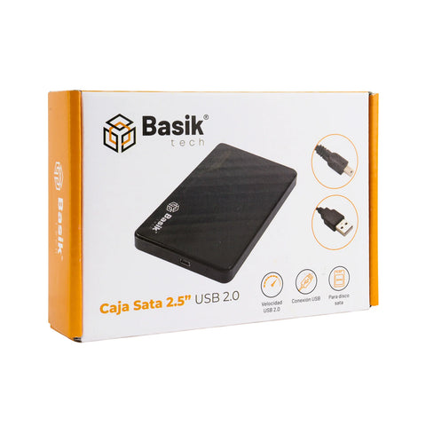 Caja externa 2.5 usb 2.0 basik tech