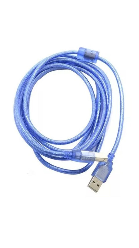 CABLE IMPRESORA BLINDADO 5 MTS