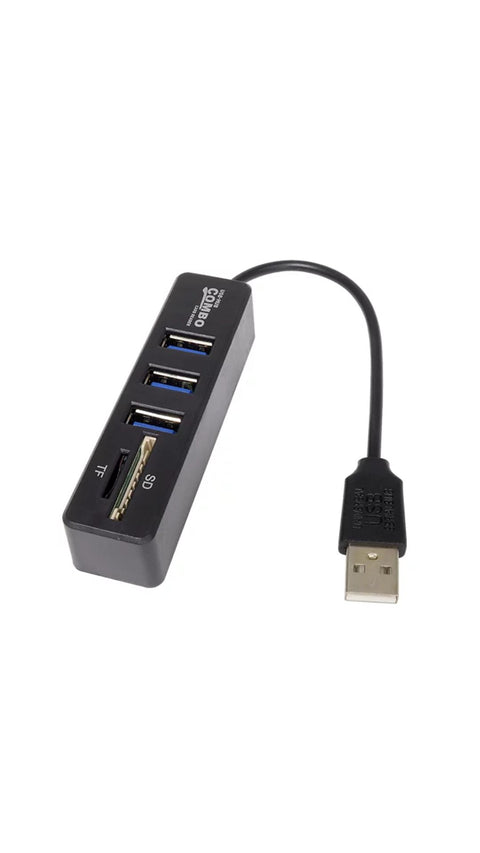 HUB USB 2,0 combo 3 en 1