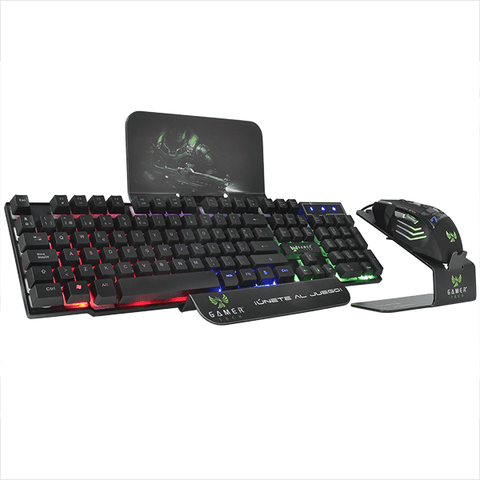 COMBO TECLADO Y MOUSE GAMER