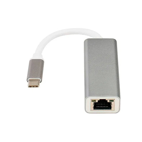 Convertidor Tipo C A RJ45 aluminio