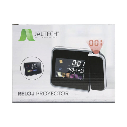 RELOJ DESPERTADOR HOLOGRAMA