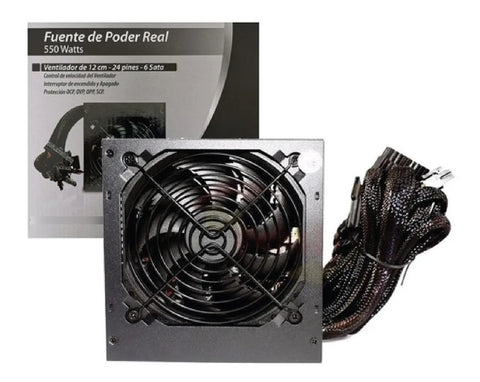 FUENTE DE PODER REAL 550W