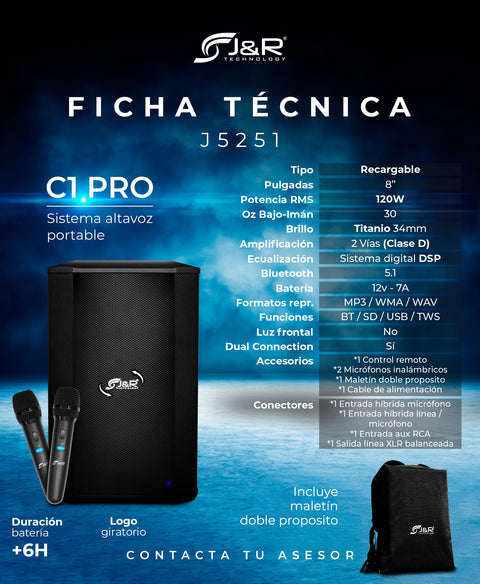 Cabina Recargable C1 Pro
