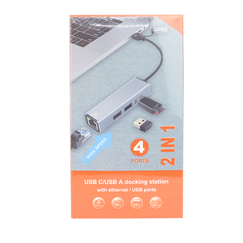 HUB USB TIPO C RJ45