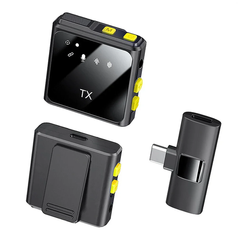 MICRÓFONO TX DE SOLAPA PARA CELULAR