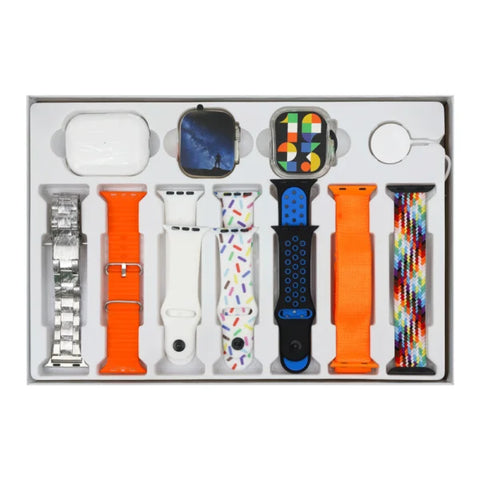 SMARTWATCH + AUDÍFONOS TWS 10 EN 1 – i20