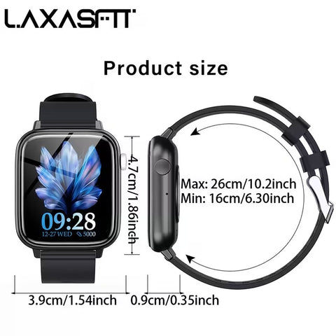 Smartwatch Laxasfit X12 Correa Morada