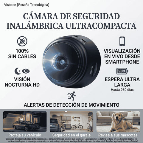 Mini cámara de seguridad
