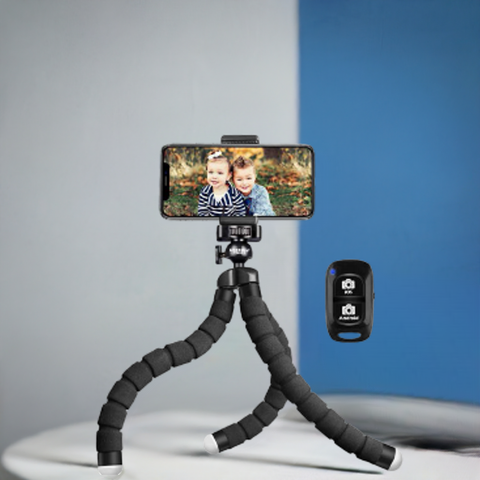 Trípode flexible para celular