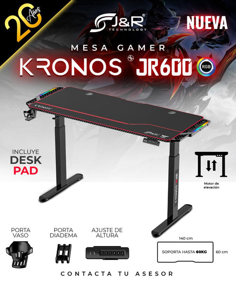 Mesa Gamer Profesional Automática